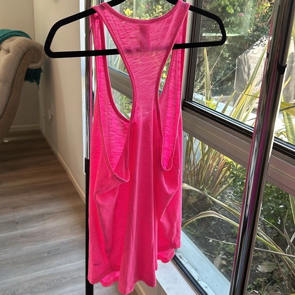 Size L Pink tank top by Pink Victory Secret Sleepwear. Never worn like new. - Picture 2 of 9